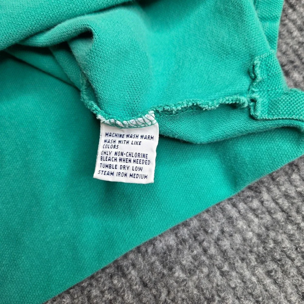 Polo Ralph Lauren Green‎ Short Sleeve Polo Shirt Mens XL Classic Fit